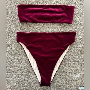 L.A. Hearts two- piece bikini, top is a medium, bottom is a large, brand new.